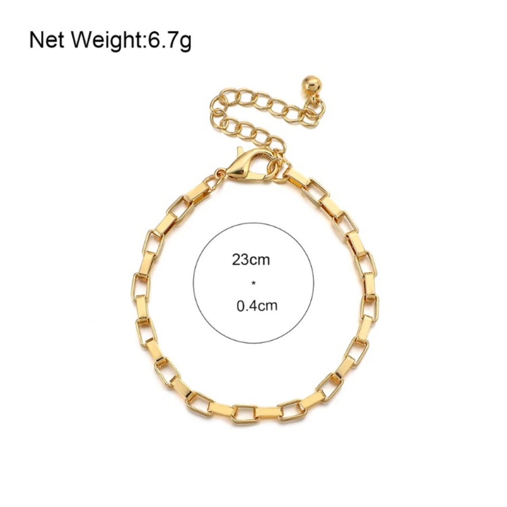 Trendy Thick Link Chain Bracelet - Picture 3 of 3